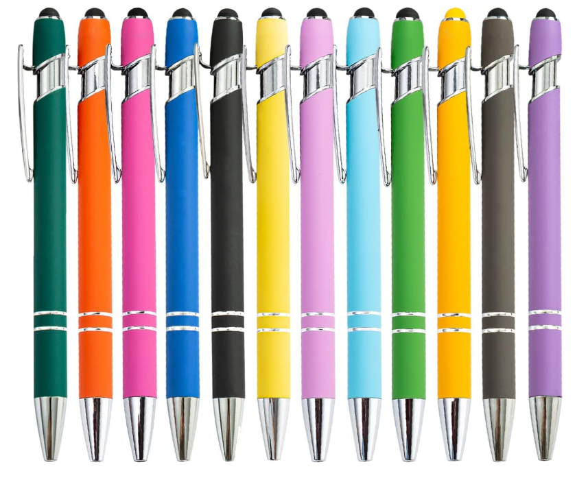 Custom Engraved Soft Touch Metal Pen