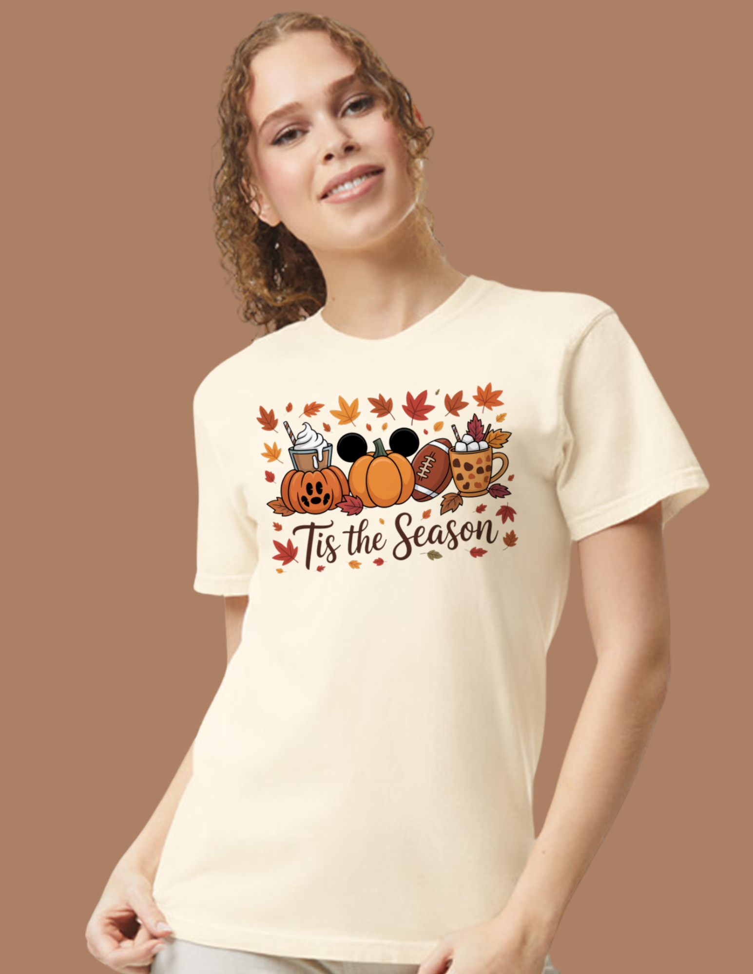 Tis the Season Comfort Colors T-Shirt – Ivory (Adult)