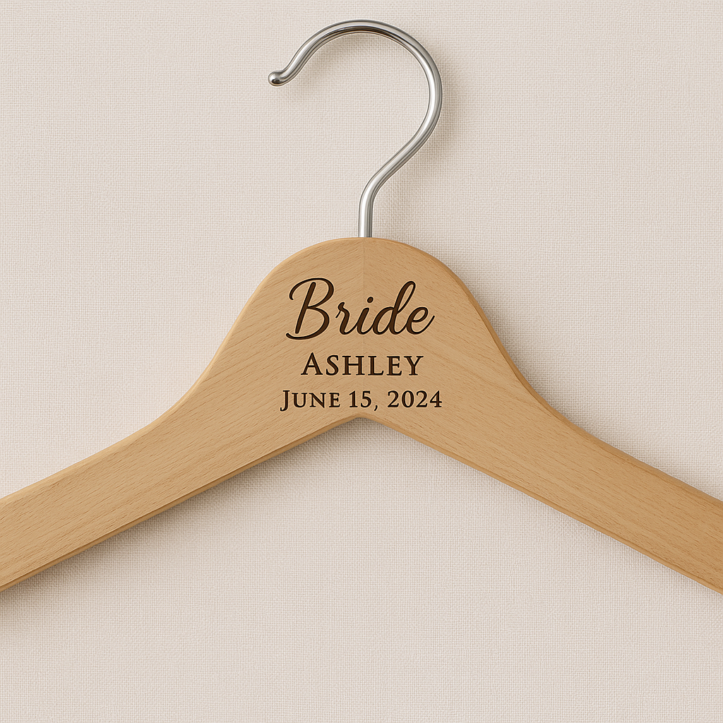 Personalized Wooden Hanger
