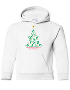Christmas Gildan Hoodie Sweatshirt- Girls