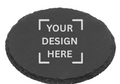 Forever Marked 4-Inch Slate Coaster Set (4-Pack)