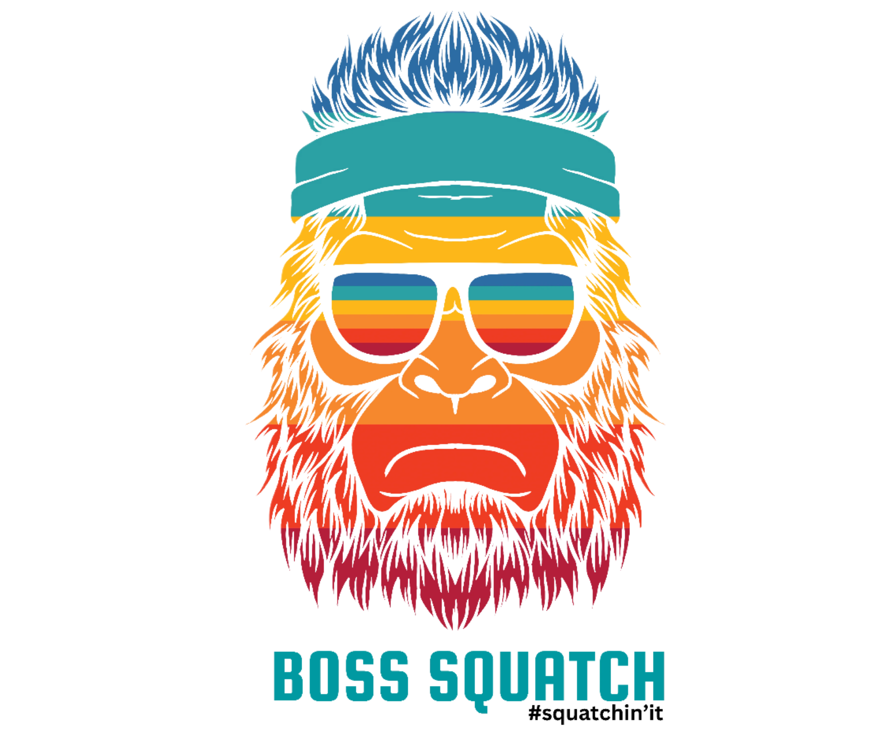 Boss Squatch Design (Adult & Youth Sizes)