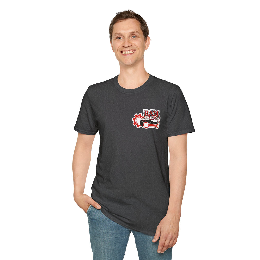 RAM Automotive Unisex Crew Neck T-Shirt (Adult & Youth Sizes)