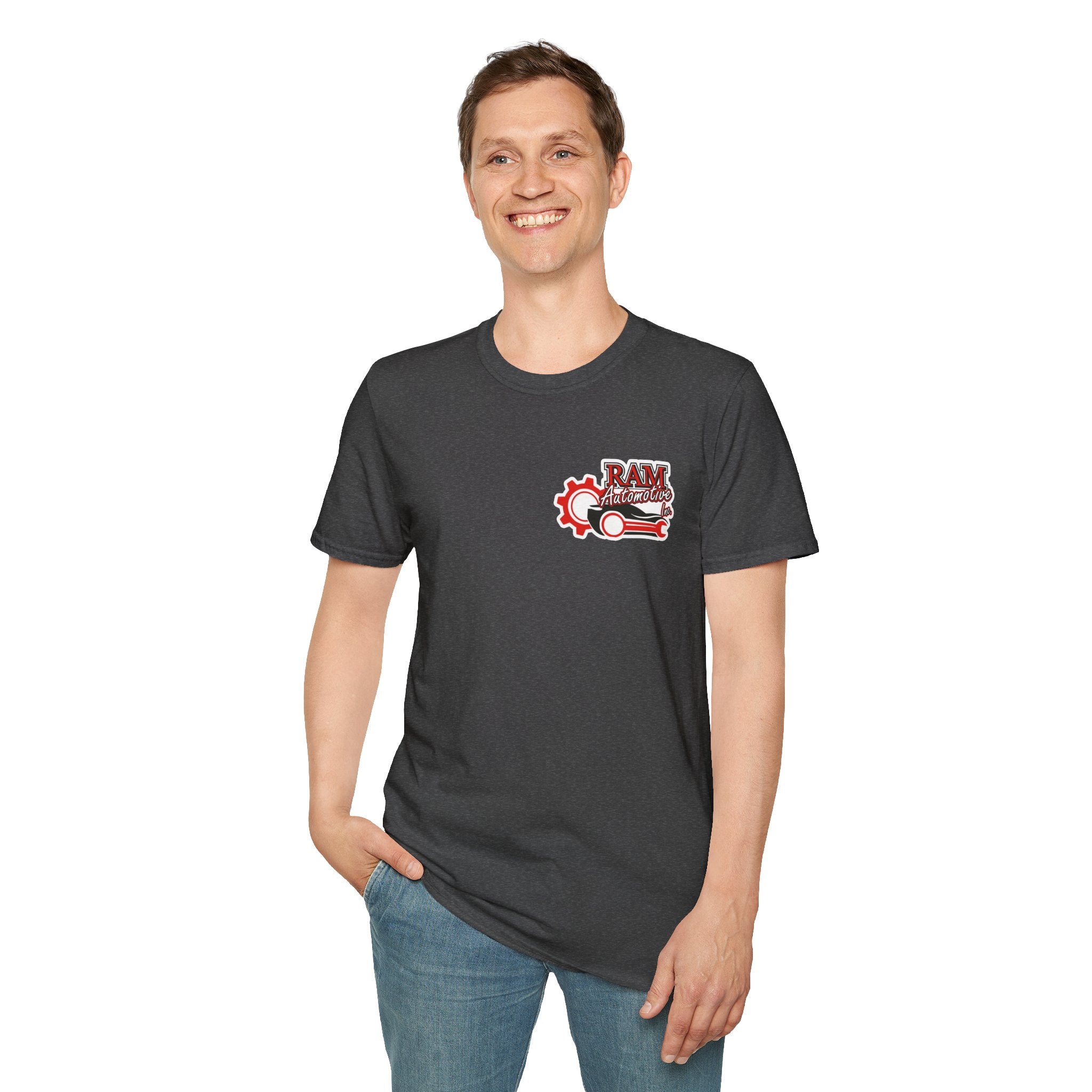 RAM Automotive Unisex Crew Neck T-Shirt (Adult & Youth Sizes)