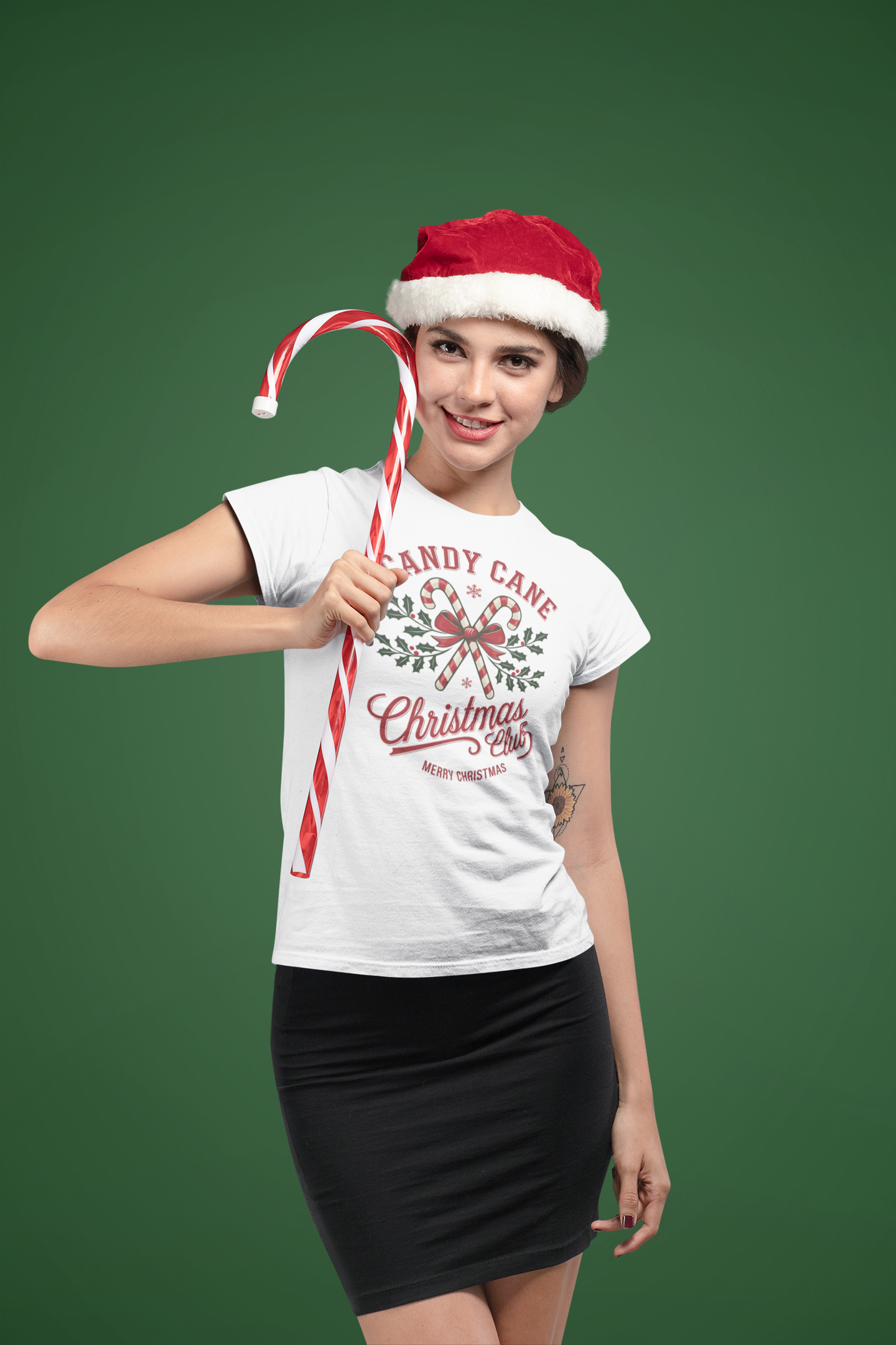 Candy Cane Christmas Club Design (Adult & Youth Unisex Sizes)