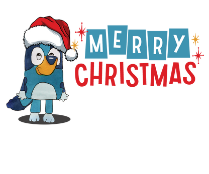 Bluey's Christmas Cheer (Adult & Youth Sizes) -by After School Sketch
