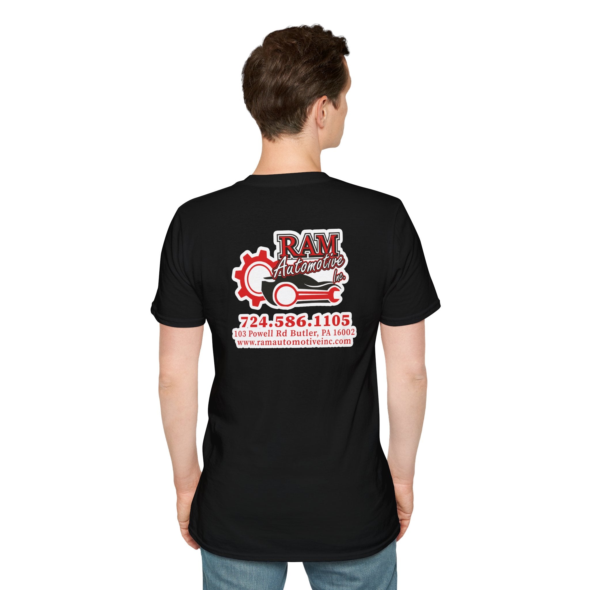 RAM Automotive Unisex Crew Neck T-Shirt (Adult & Youth Sizes)