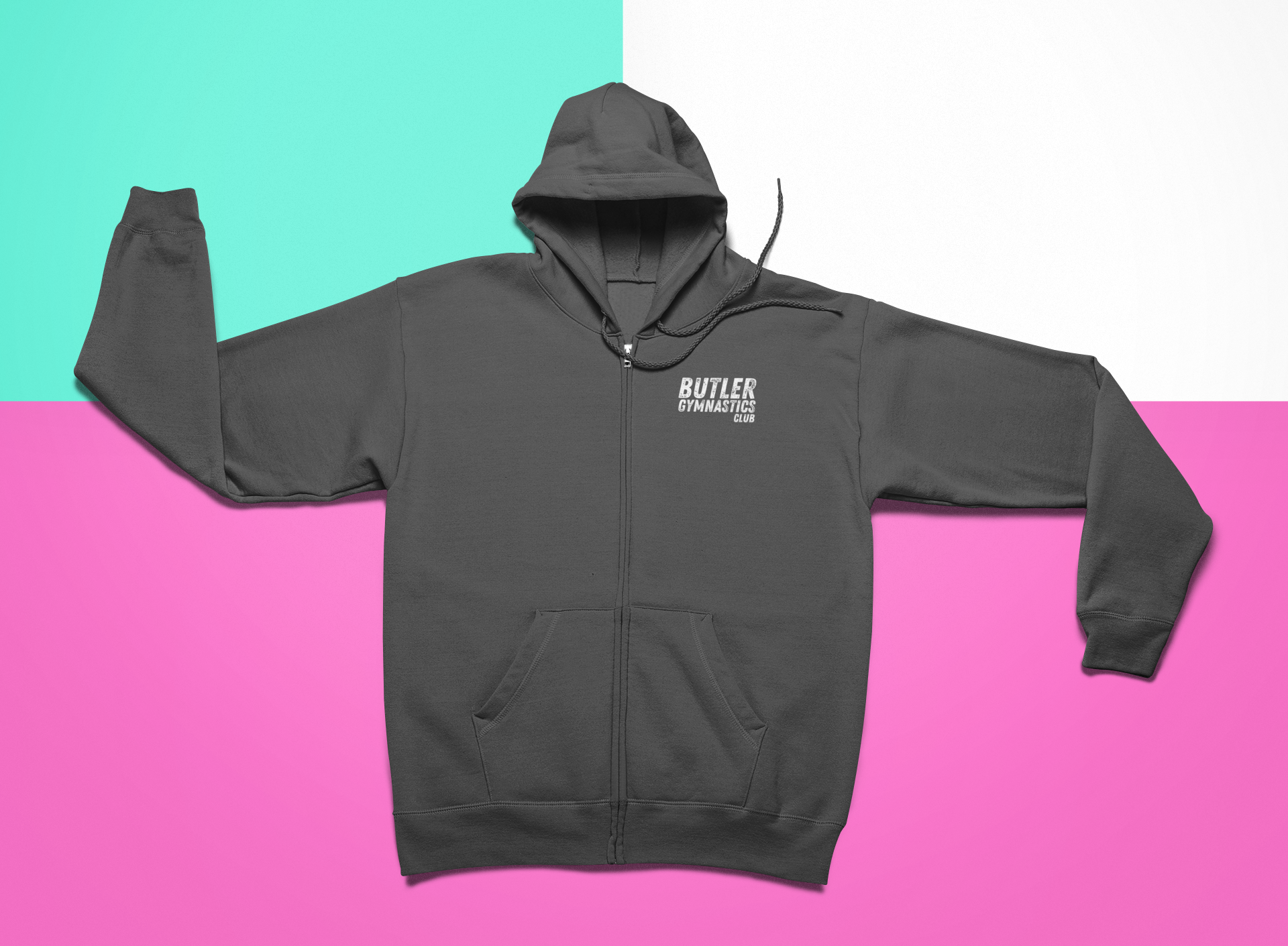 BGC Spirit Unisex Zip-Up Sweatshirt (Adult & Youth Sizes)