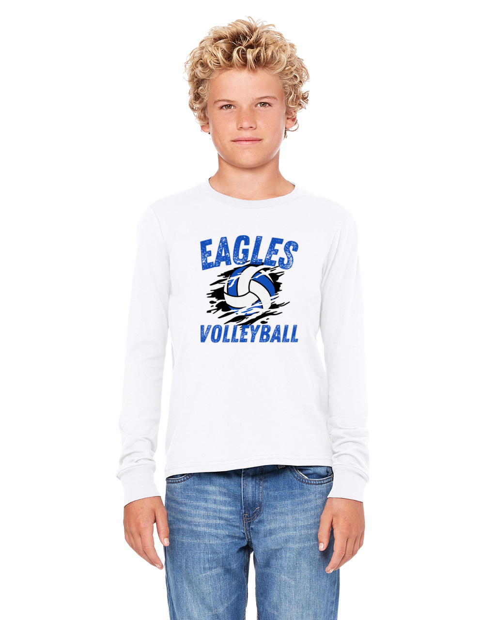 FBCS - Youth Long Sleeve Shirt - Volleyball