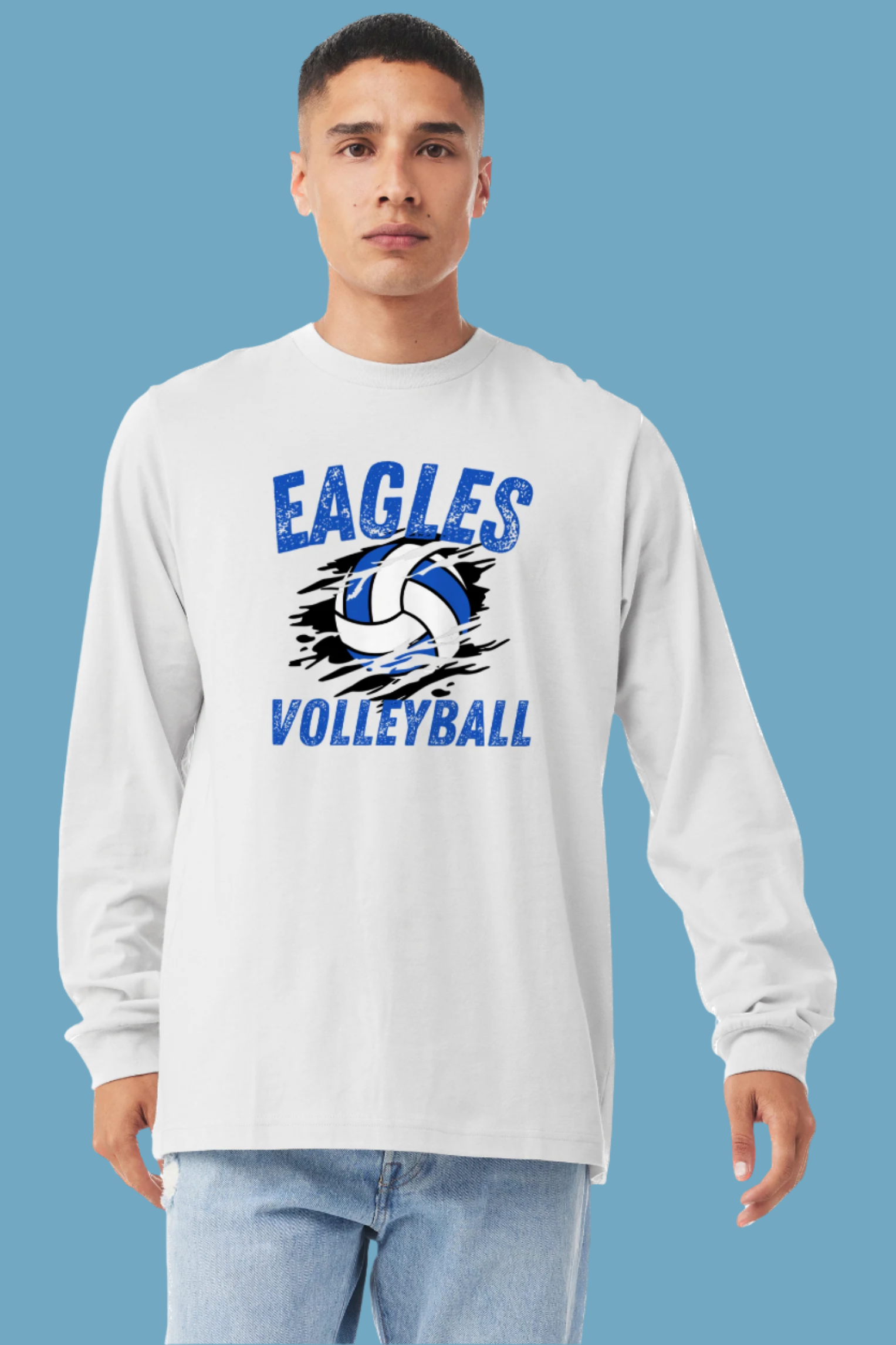 FBCS - Adult Long Sleeve Shirt - Volleyball