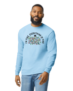"I'm Fine. Everything is Fine." Holiday Lights Design (Adult & Youth Unisex Sizes)