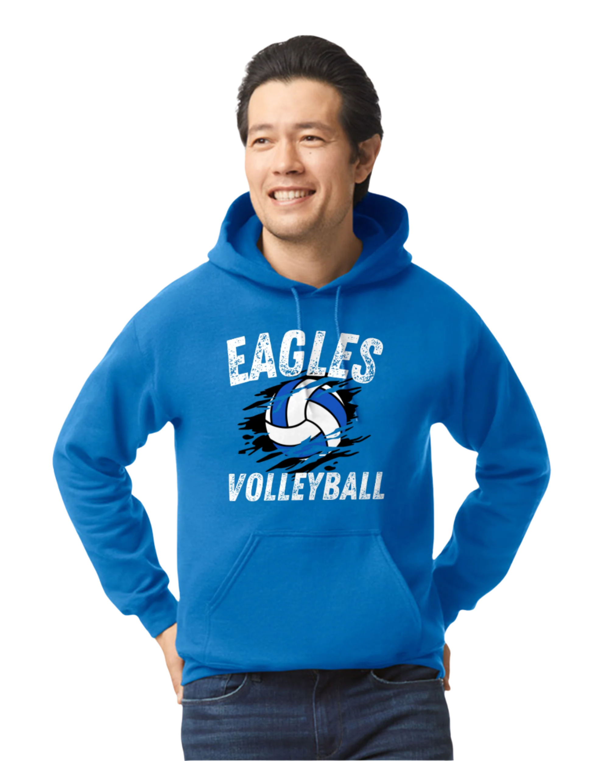 FBCS - Adult Hoodie - Volleyball