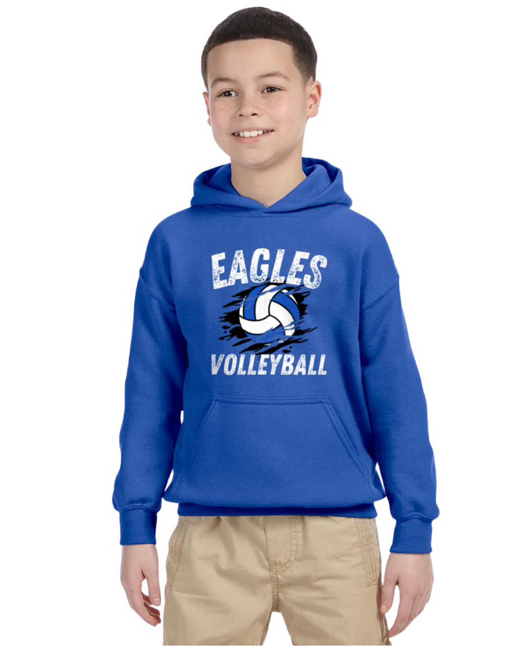 FBCS - Youth Hoodie - Volleyball