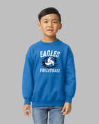 FBCS - Youth Crewneck Sweatshirt - Volleyball