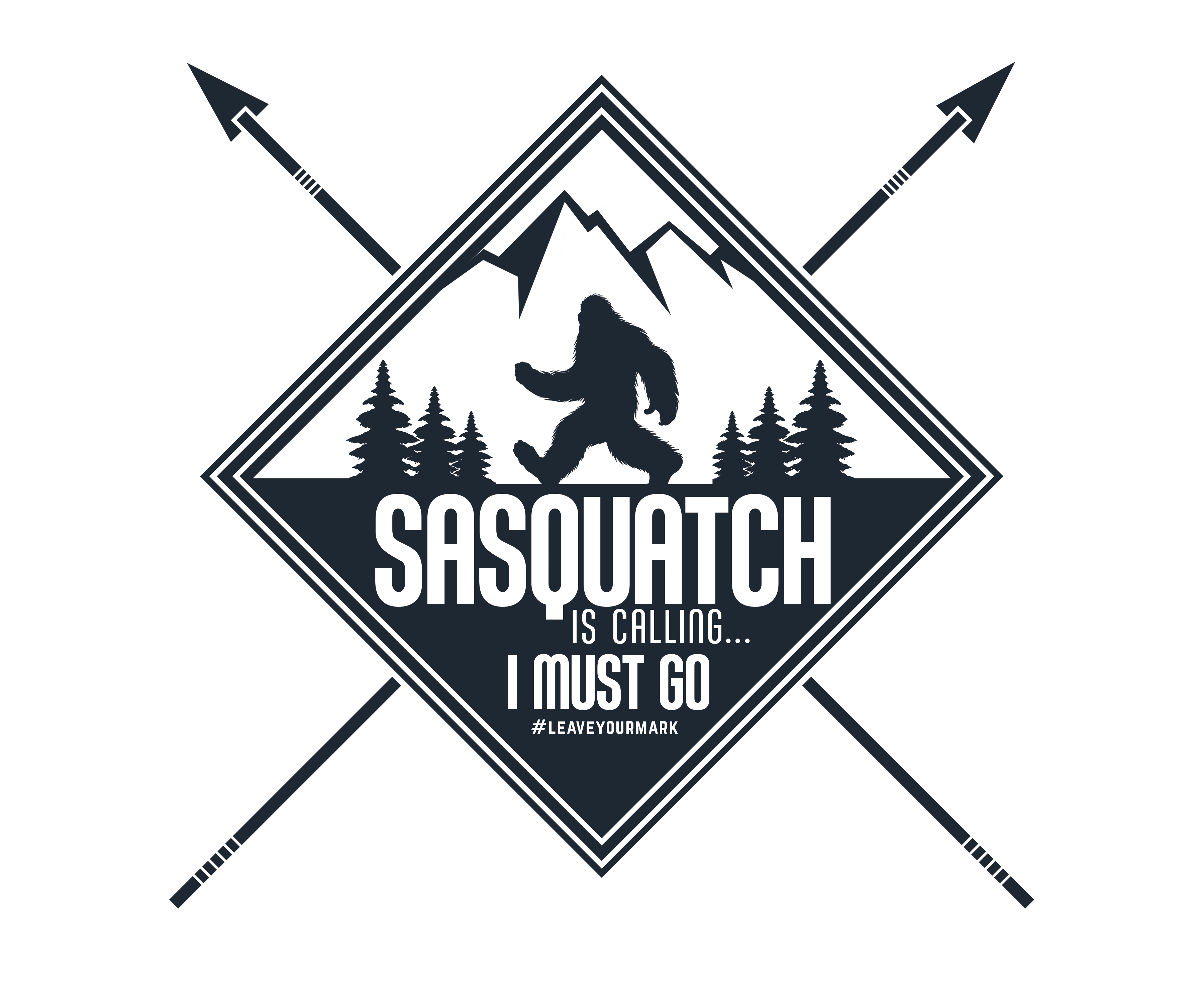 Sasquatch Is Calling Design (Adult & Youth Unisex Sizes)